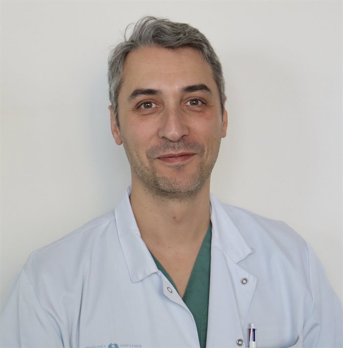 Portrait du Pr Thibault Voron